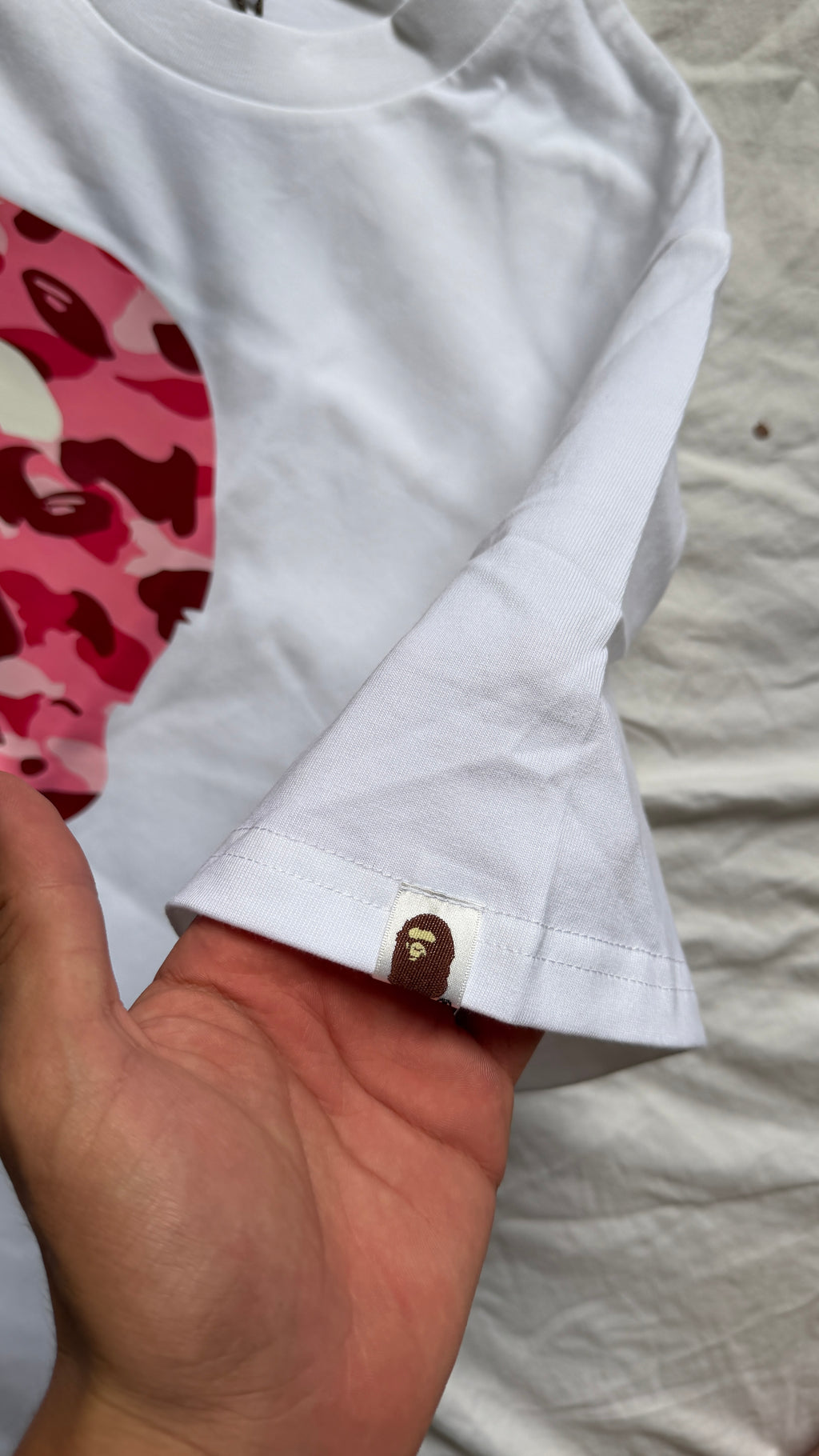 Bape Pink Ape Head T-Shirt