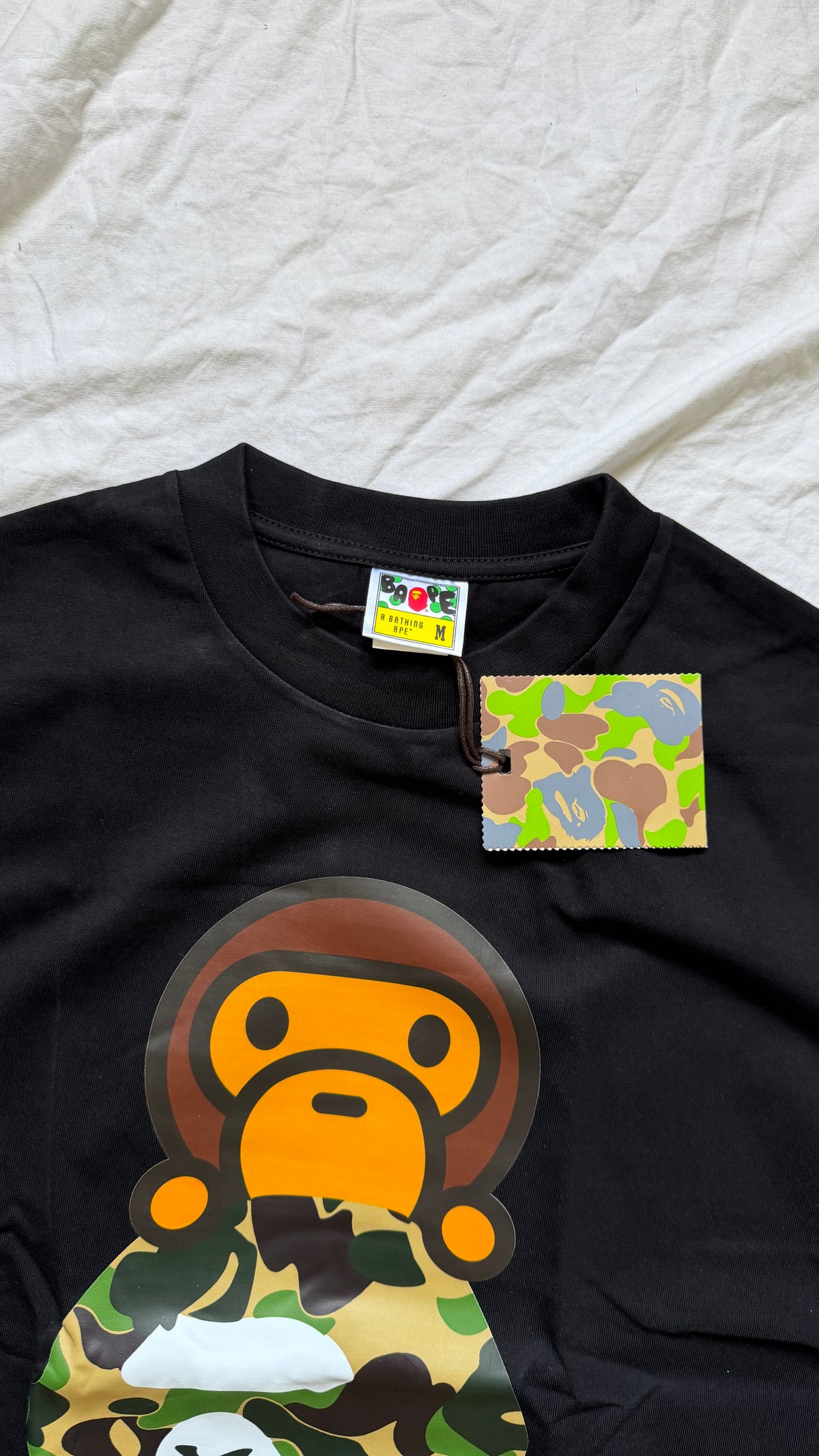 Bape Baby Milo Camo Ape Head T-Shirt
