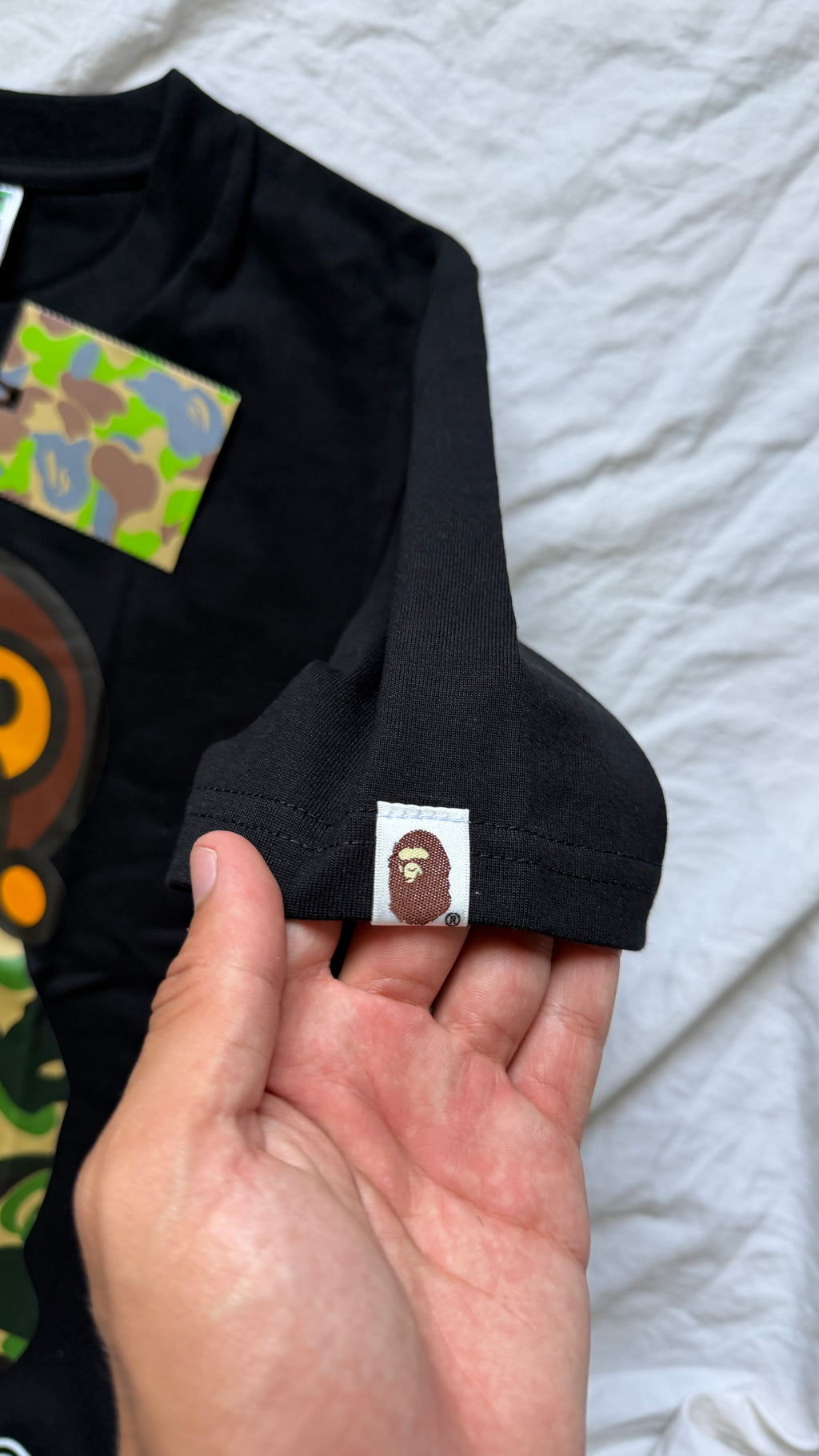 Bape Baby Milo Camo Ape Head T-Shirt