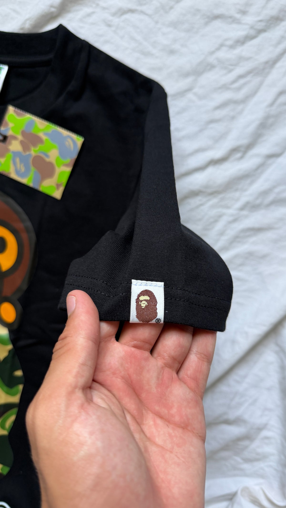 Bape Baby Milo Camo Ape Head T-Shirt