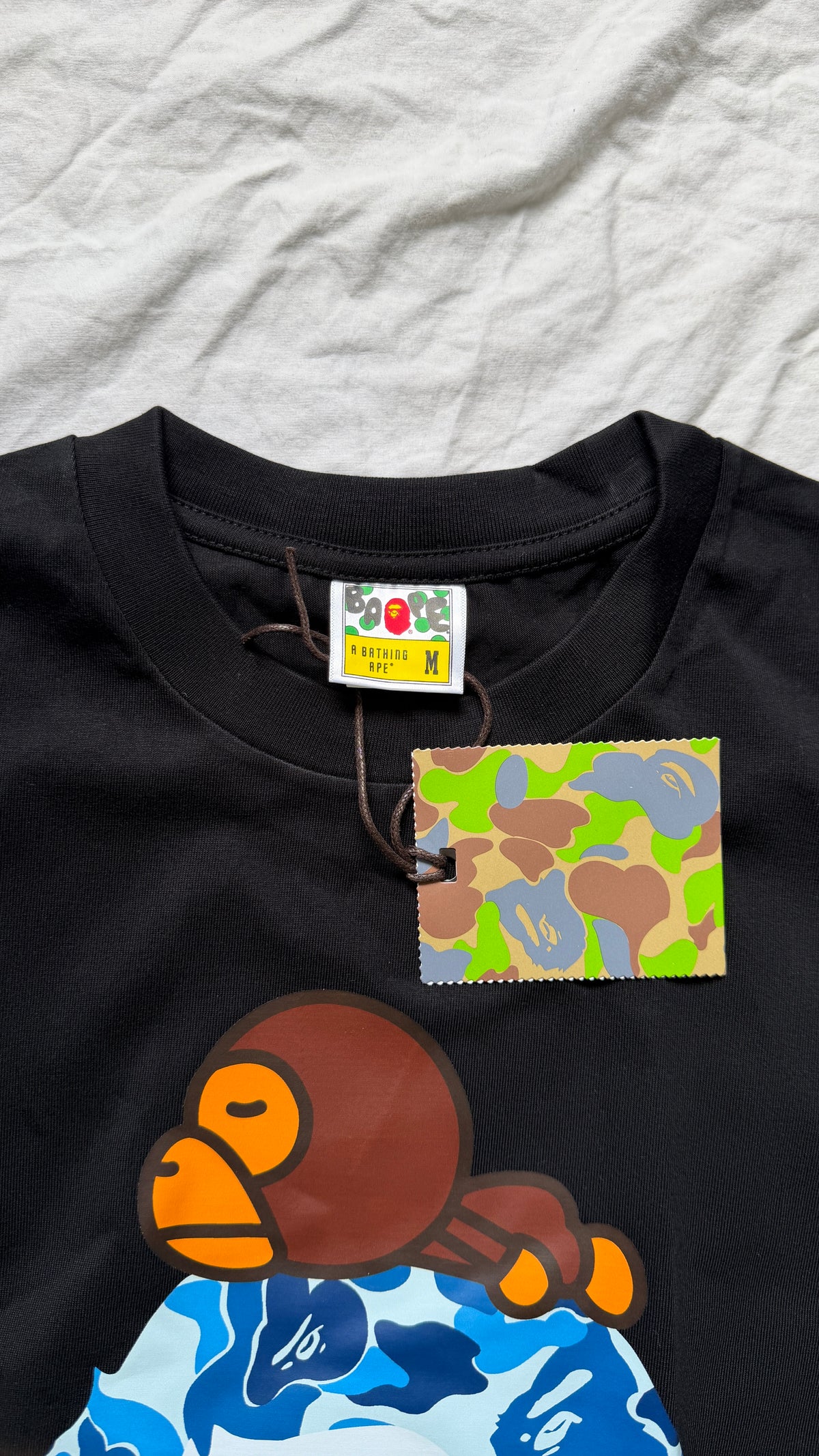 Bape Baby Milo Blue Ape Head T-Shirt