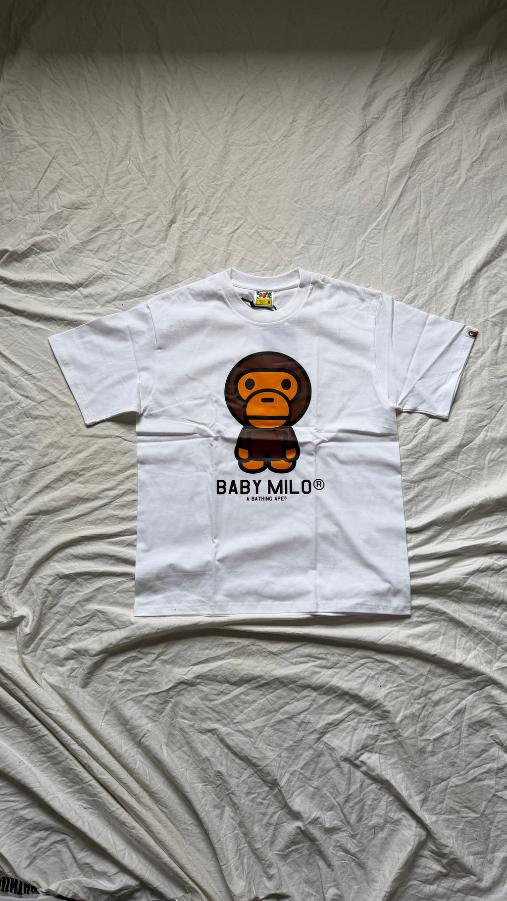 Bape Baby Milo White T-Shirt