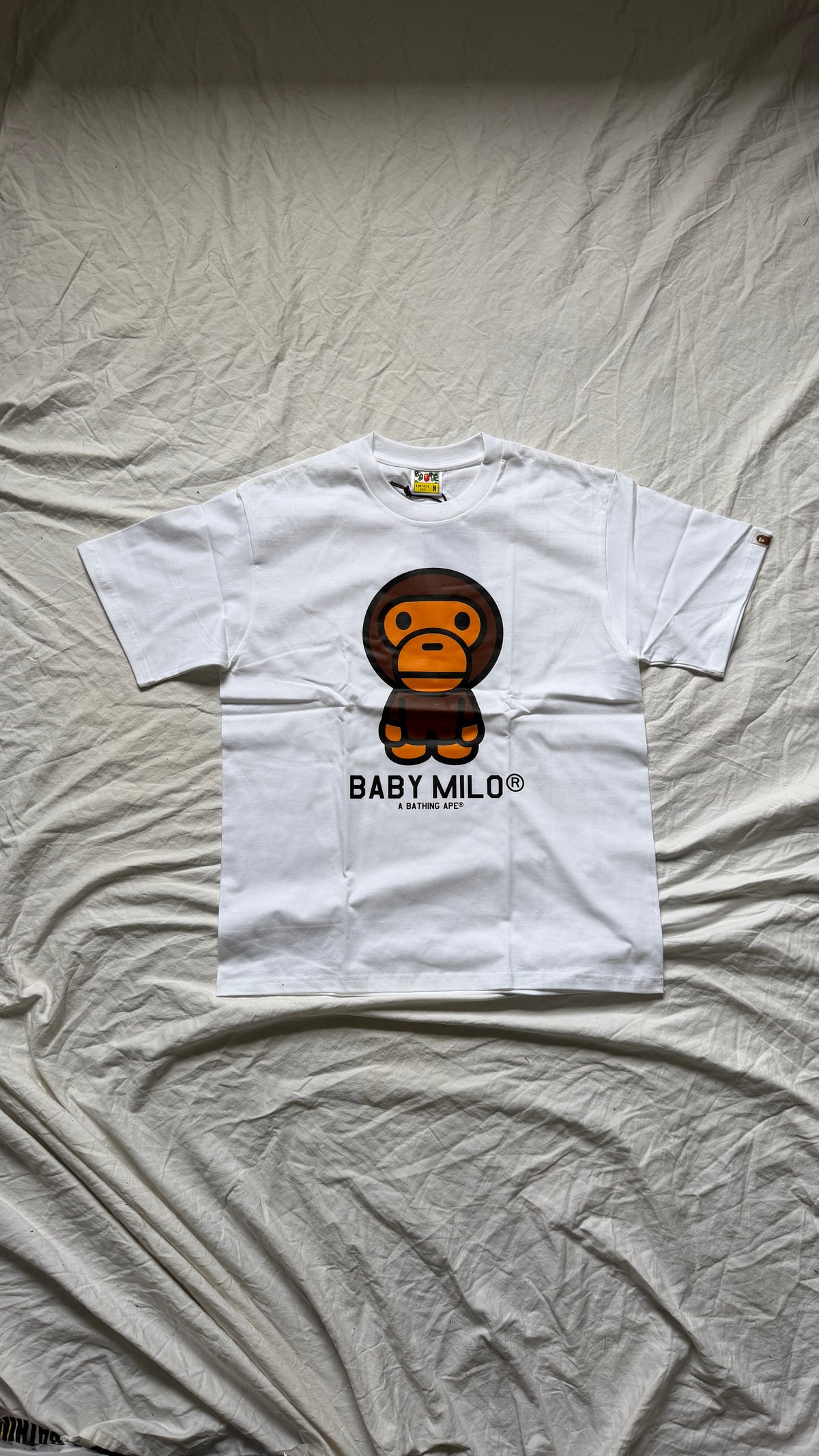 Bape Baby Milo White T-Shirt