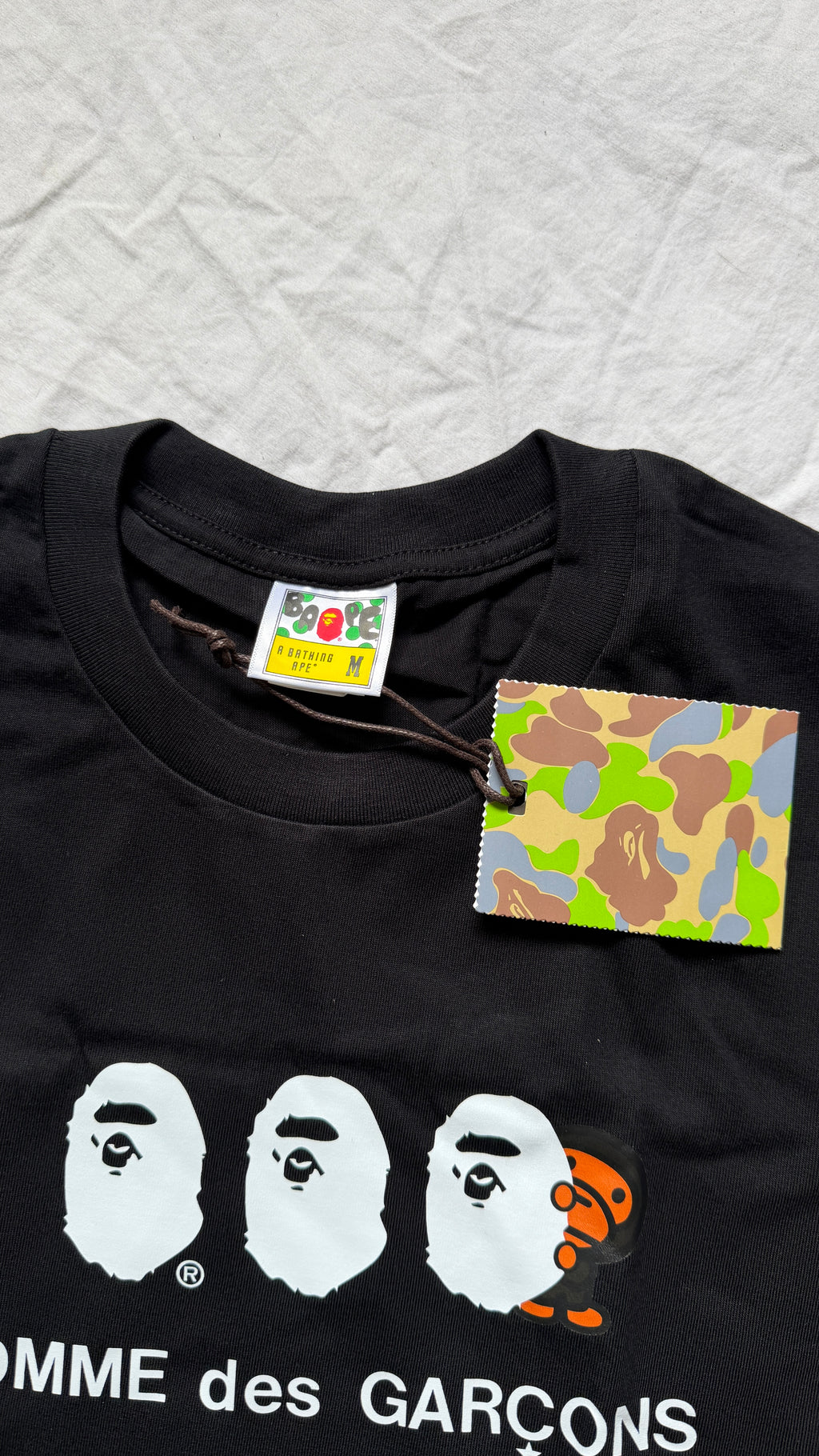Bape CDG X Baby Milo T-Shirt