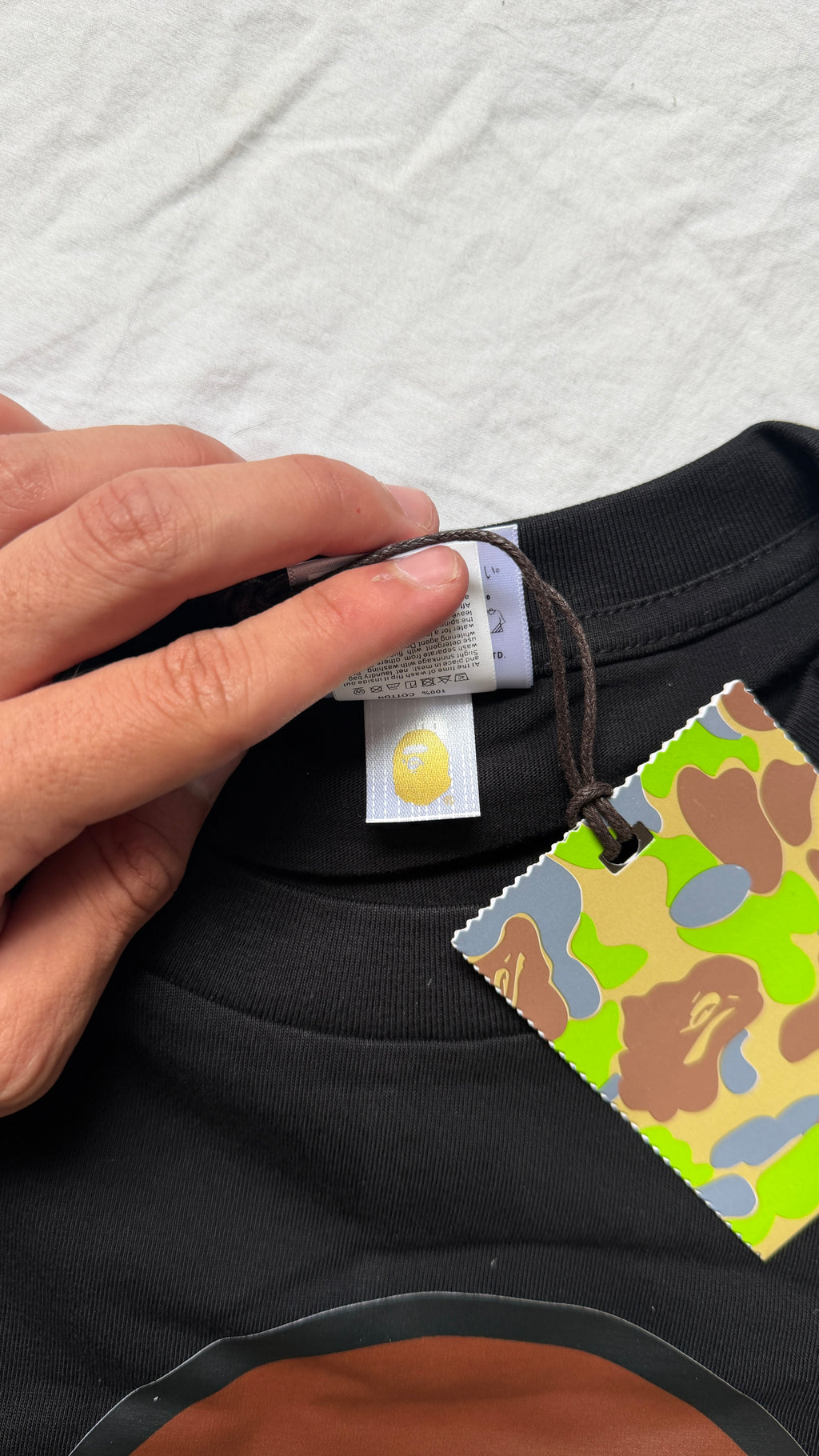 Bape Baby Milo Black T-Shirt