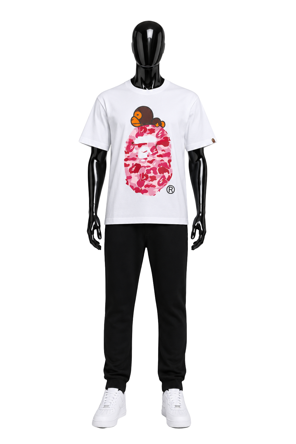 BAPE Milo On Ape Head Tee