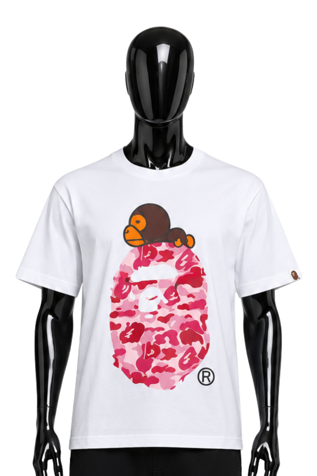 BAPE Milo On Ape Head Tee