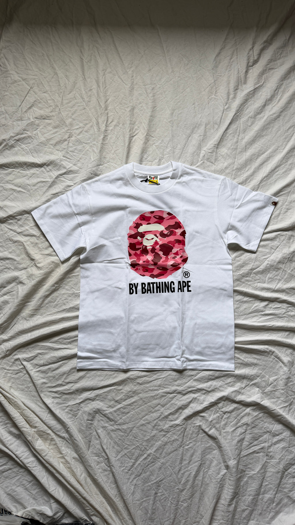 Bape Pink Ape Head T-Shirt