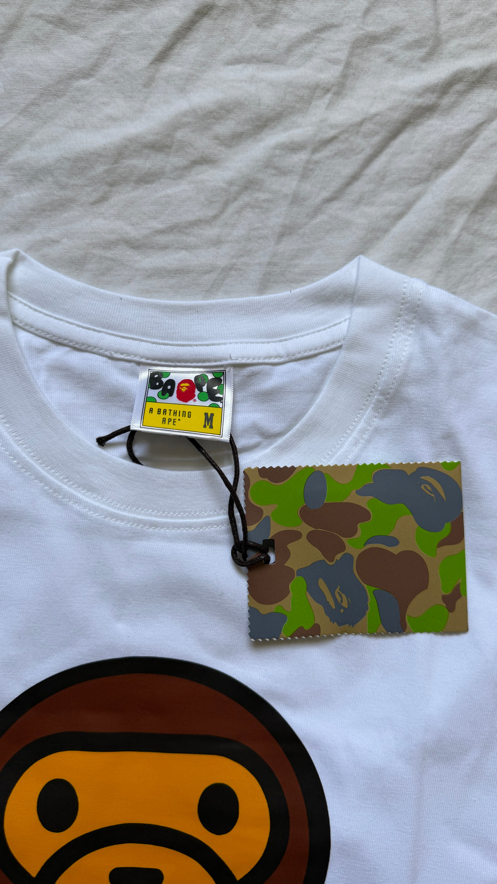 Bape Baby Milo Leopard Ape Head T-Shirt
