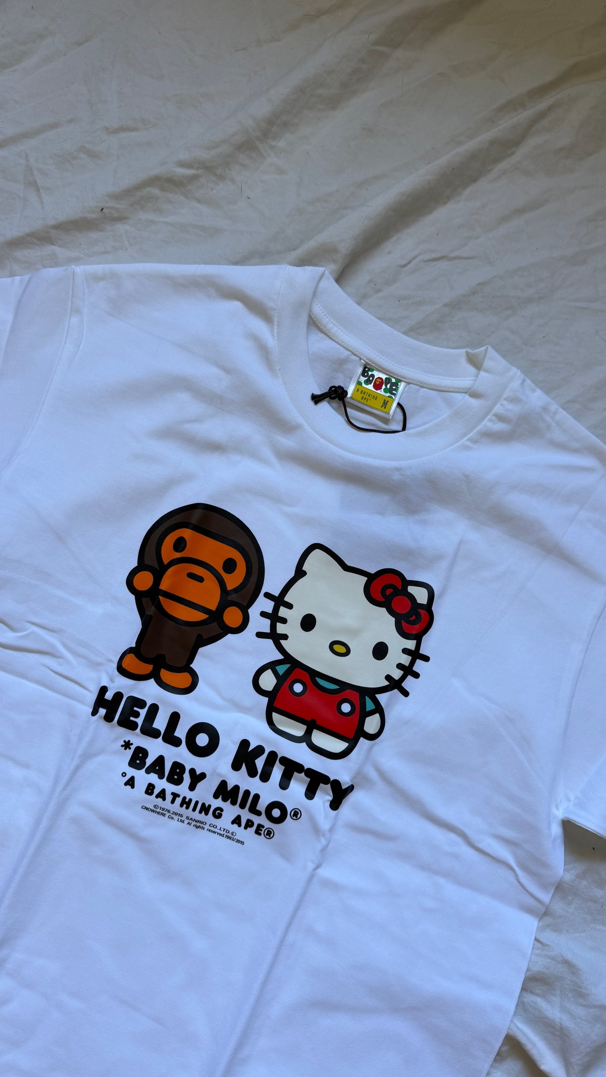Bape Hello Kitty X Baby Milo T-Shirt