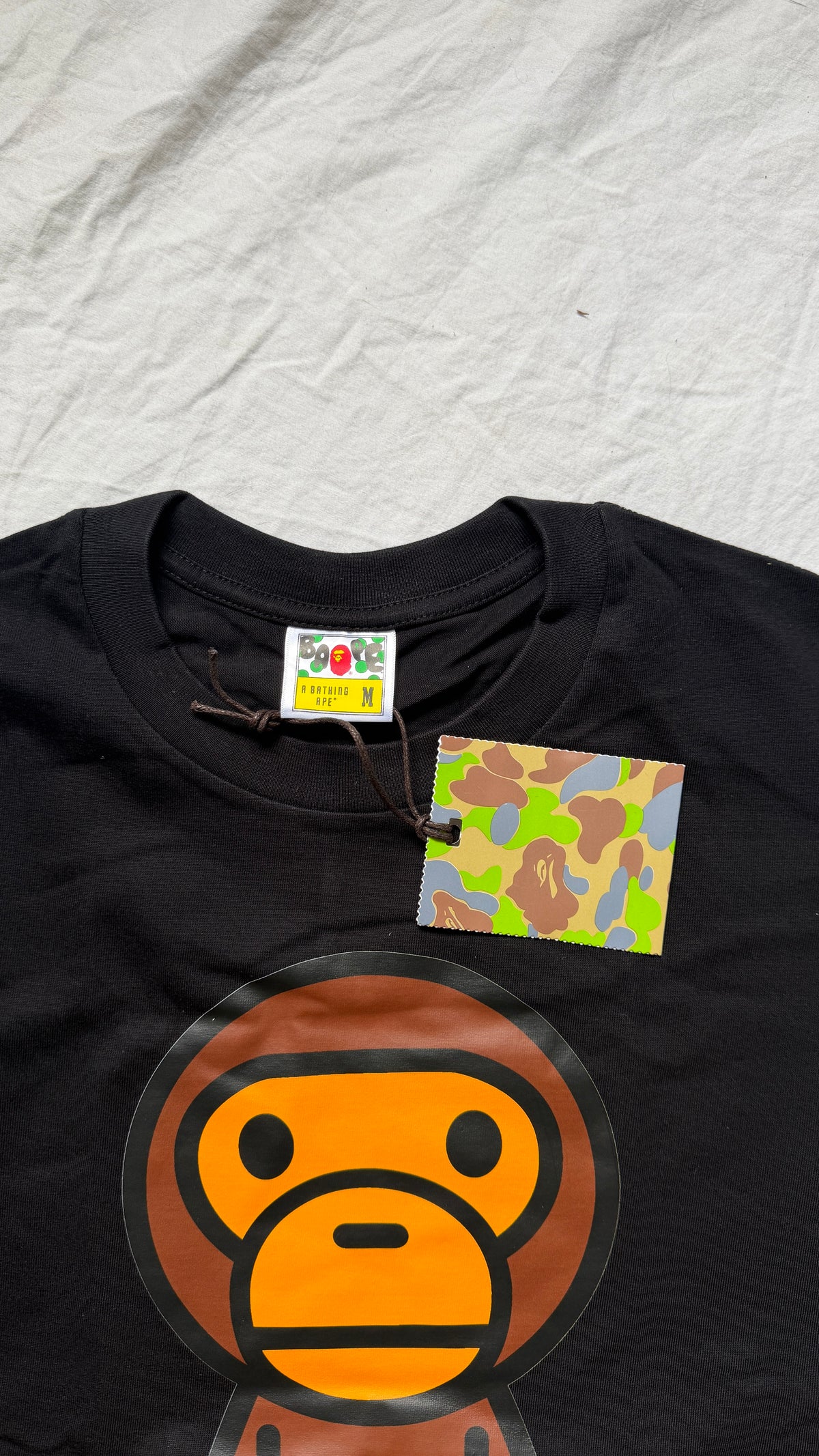 Bape Baby Milo Black T-Shirt